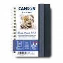 Libro d'arte per artisti a tecnica mista Canson 300G