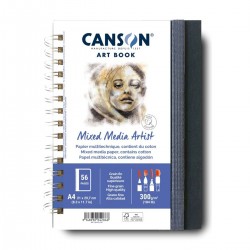 Bloc Art Book Canson Mixed Media Artist 300G 21 x 29,7 Casa Piera Barcelona