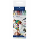 Scatola di pennarelli metallizzati Faber-Castell