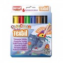 Caixa Playcolor Tèxtil Tempera Solida