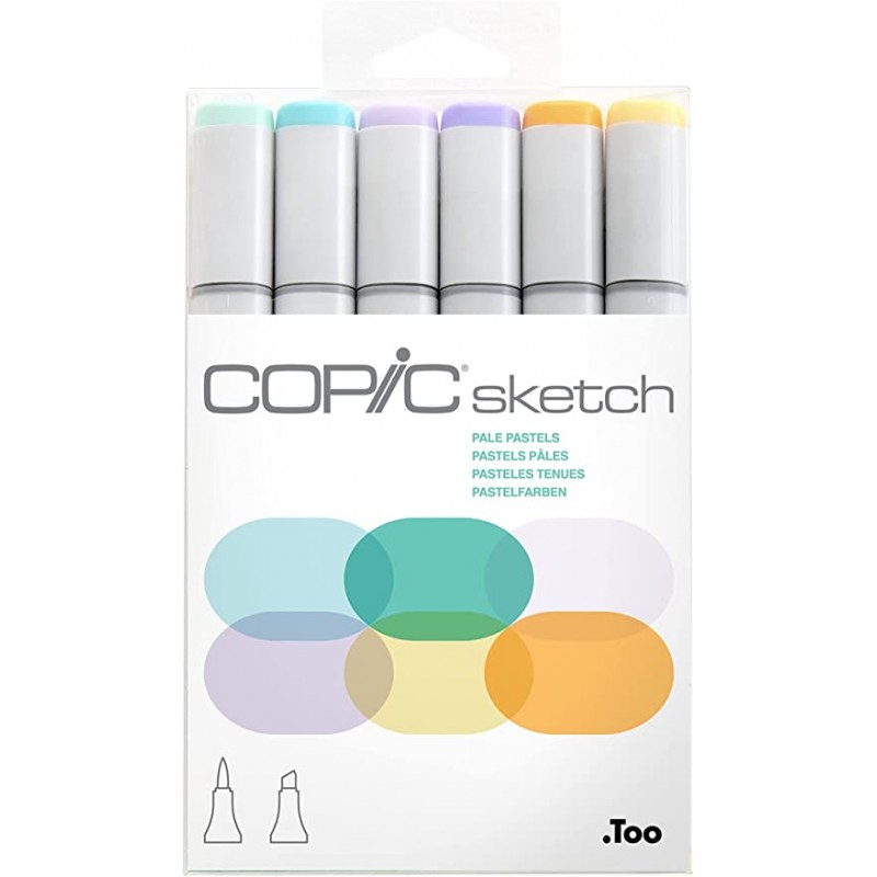 Set Rotuladores Copic Sketch Tonos Pastel Casa Piera Barcelona