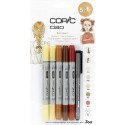 Set di matite Copic 5+1 sfumature di capelli