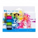 Set di 6 penne Ecoline Duo Tip