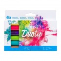 Set di 6 penne Ecoline Duo Tip