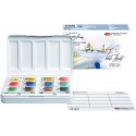 Caja Acuarela Plastico White Nights