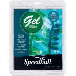  Gelli Arts, placa de gel de impresión de 8 x 10 pulgadas : Arte  y Manualidades