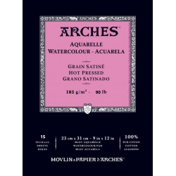 Bloc Acuarela Arches 185gr 15 hojas