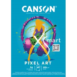 Bloc Pixel Art Canson XS 120G 40F Casa Piera Barcelona