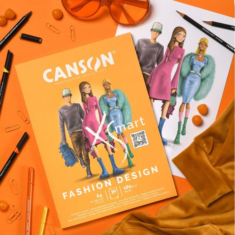 Tamponi Fashion Design Canson XS 180G 30H