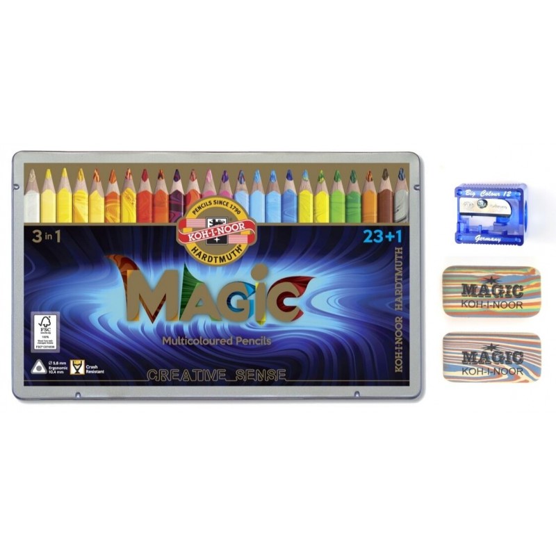 Caja Lapices Magic Multicolor