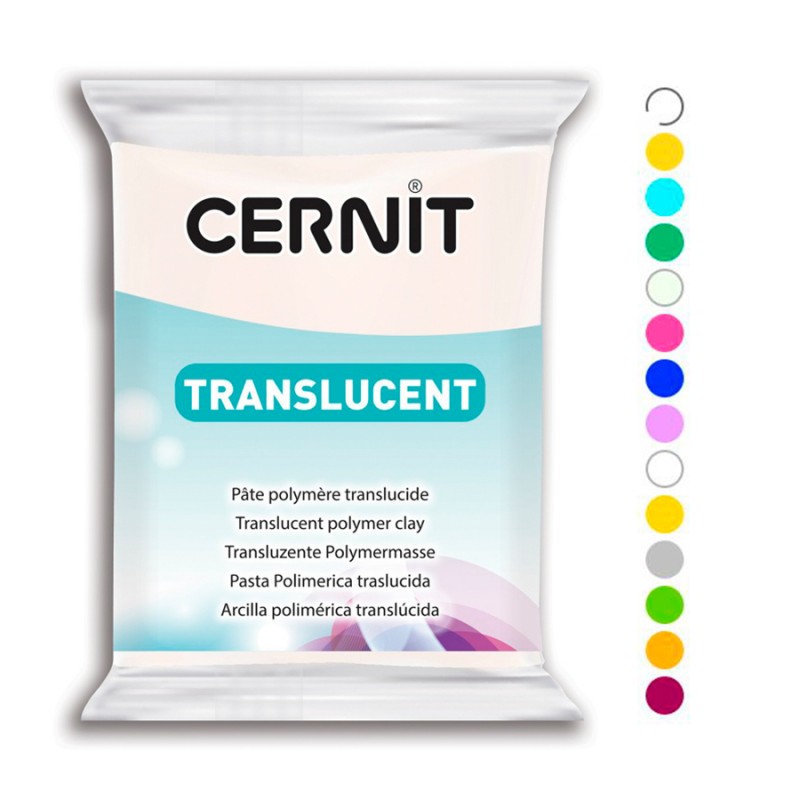 Arcilla Translucent Cernit 56gr