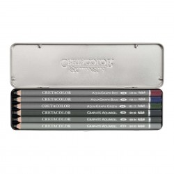 Caja Watercolor Graphite Pocket Set Cretacolor 6 Casa Piera Barcelona