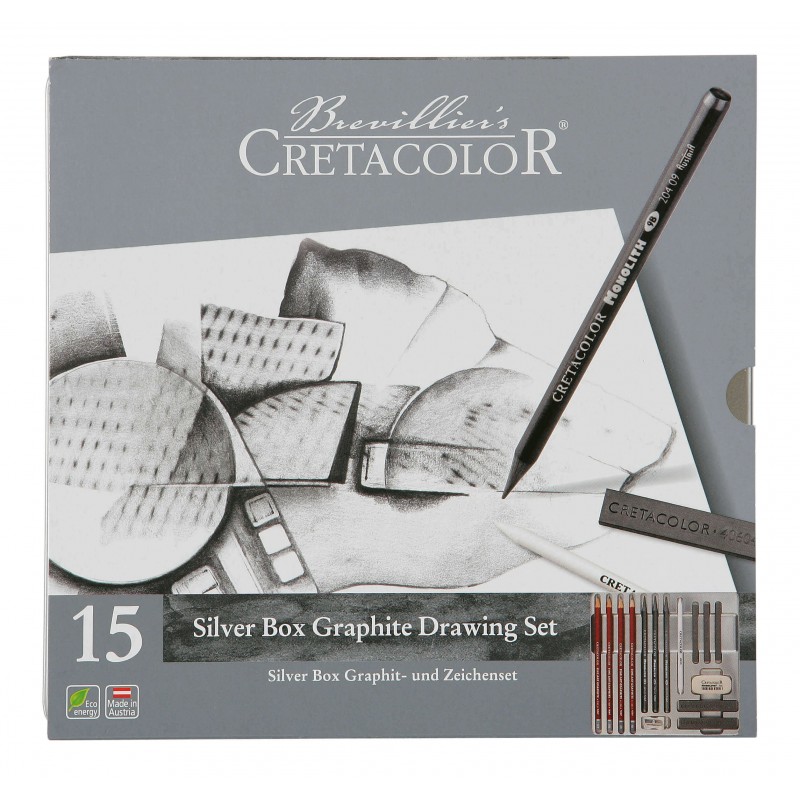 Art Set Classic Silver Box Cretacolor