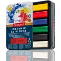 Caja Metálica XL Blocks Inktense Derwent