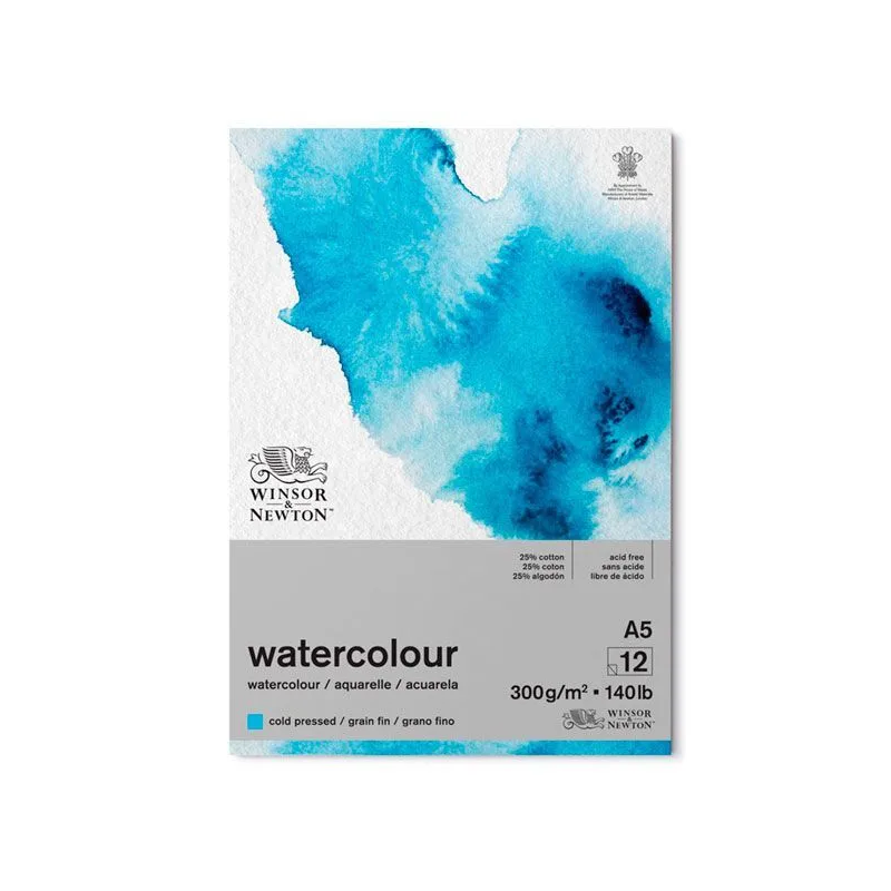 Bloc Encolat Aquarel·la 300G W&N 12F