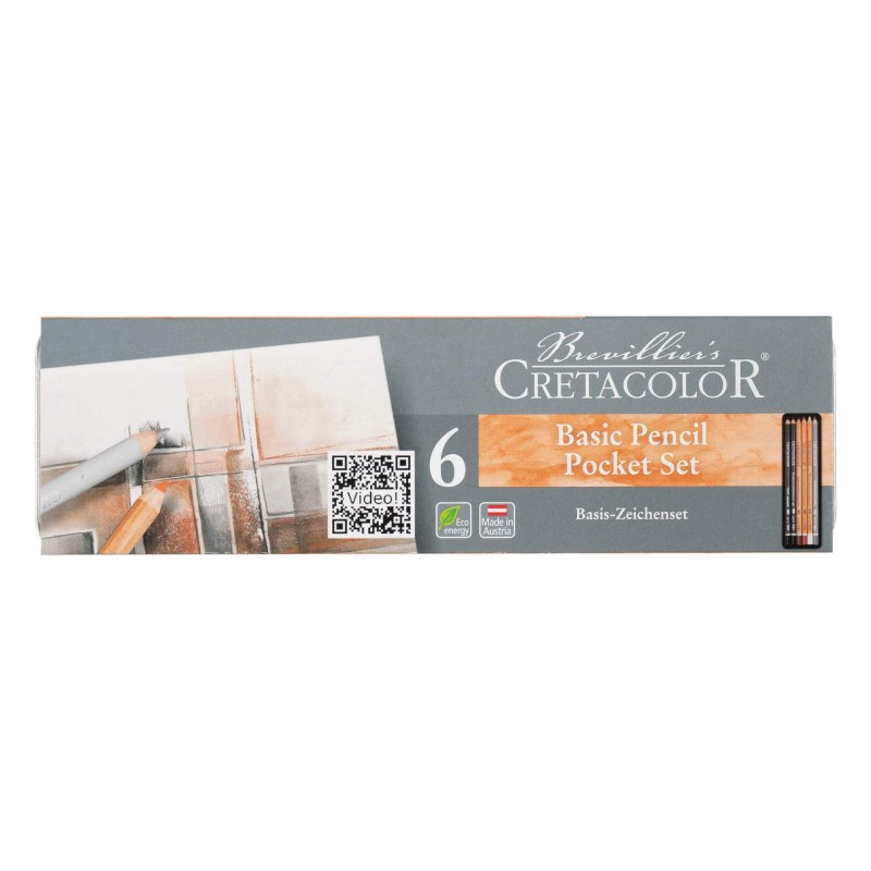 Set tascabile per il disegno di base Cretacolor