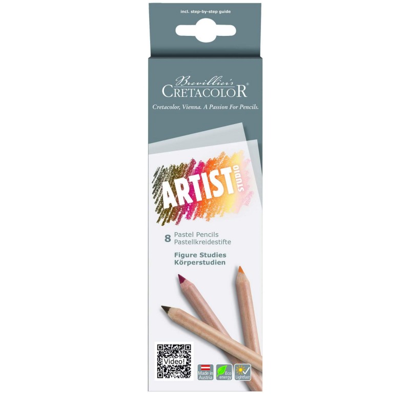 Pastel Pencils Sets Artist Studio 8 Cretacolor