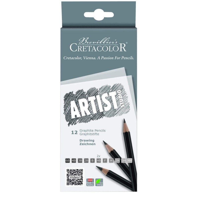 Set di matite Graphit per il disegno di artisti