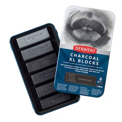Caja 6 Charcoal XL Derwent