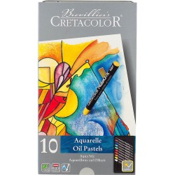 Caja Barras Aquastic Acuarelables Cretacolor