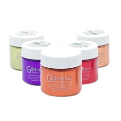 Pintura Cuero Angelus Glitterlites