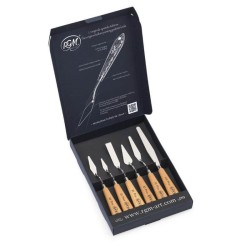 Set Espátulas Mango Olivo RGM