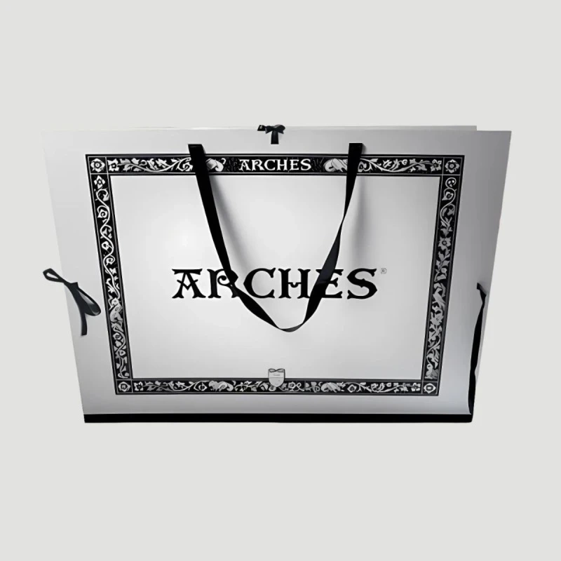 Pack 10 Hojas Arches + Capeta Regalo