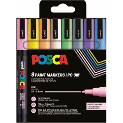 Set 4 Retoladors PC3M Posca