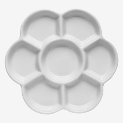 Paleta Porcelana Flor Sinoart