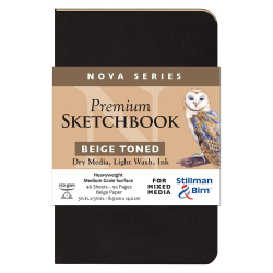 Sketchbook Mix Media Nova Tapa Blanda