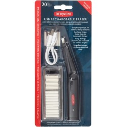 Goma Eléctrica Recargable USB Derwent