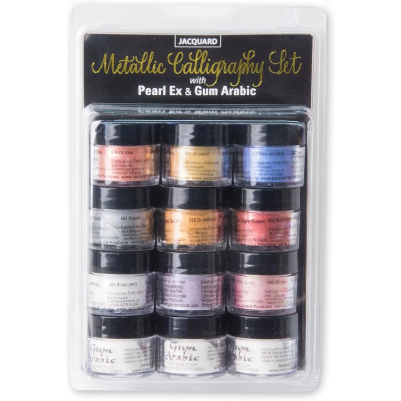 Set Pearl Ex Metallic Caligraphy