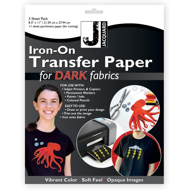 Transfer Paper Dark Fabrics