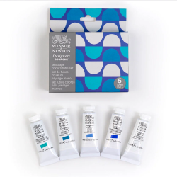 Set 5 Tubs Gouache W&N Designers 14 mL